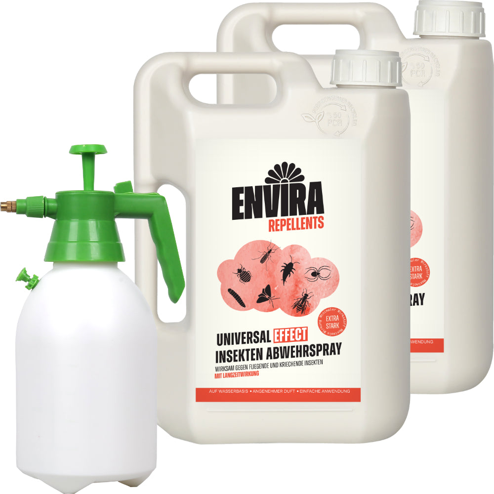 Envira EFFECT - EXTRA Starke Formel - 2 x 2L + 2L Drucksprüher