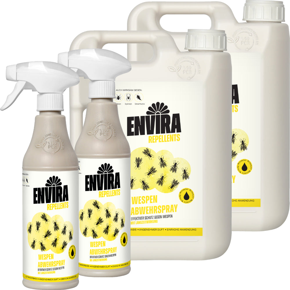 Envira Wespenspray 2 x 500ml + 2 x 2L