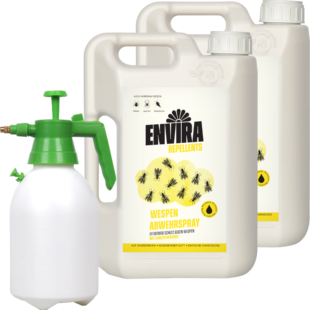 Envira Wespenspray 2 x 2L + 2L Drucksprüher