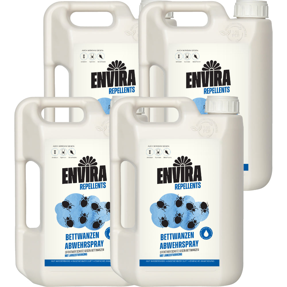 Envira Bettwanzen Abwehrspray 4 x 2L