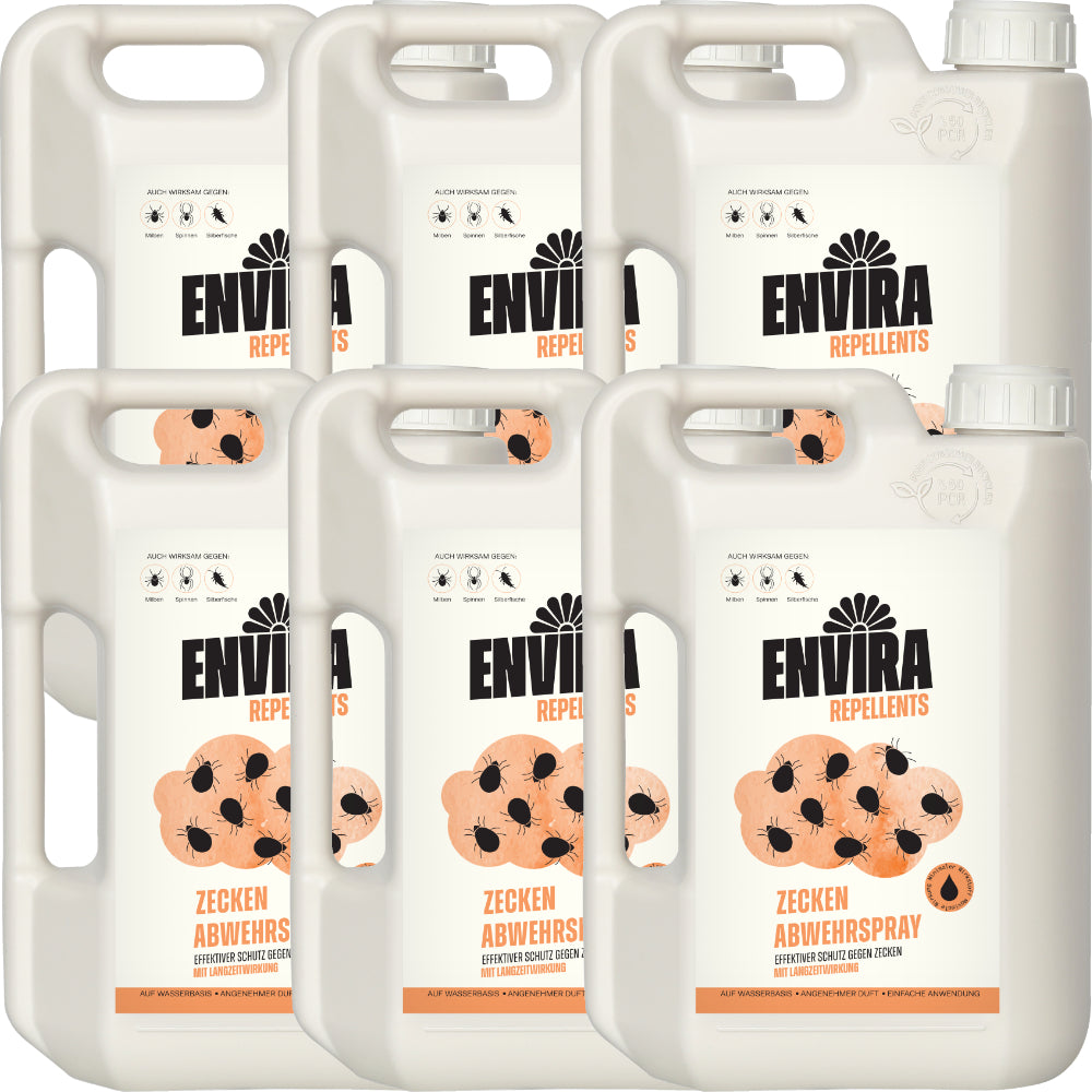 Envira Zeckenspray 6 x 2L