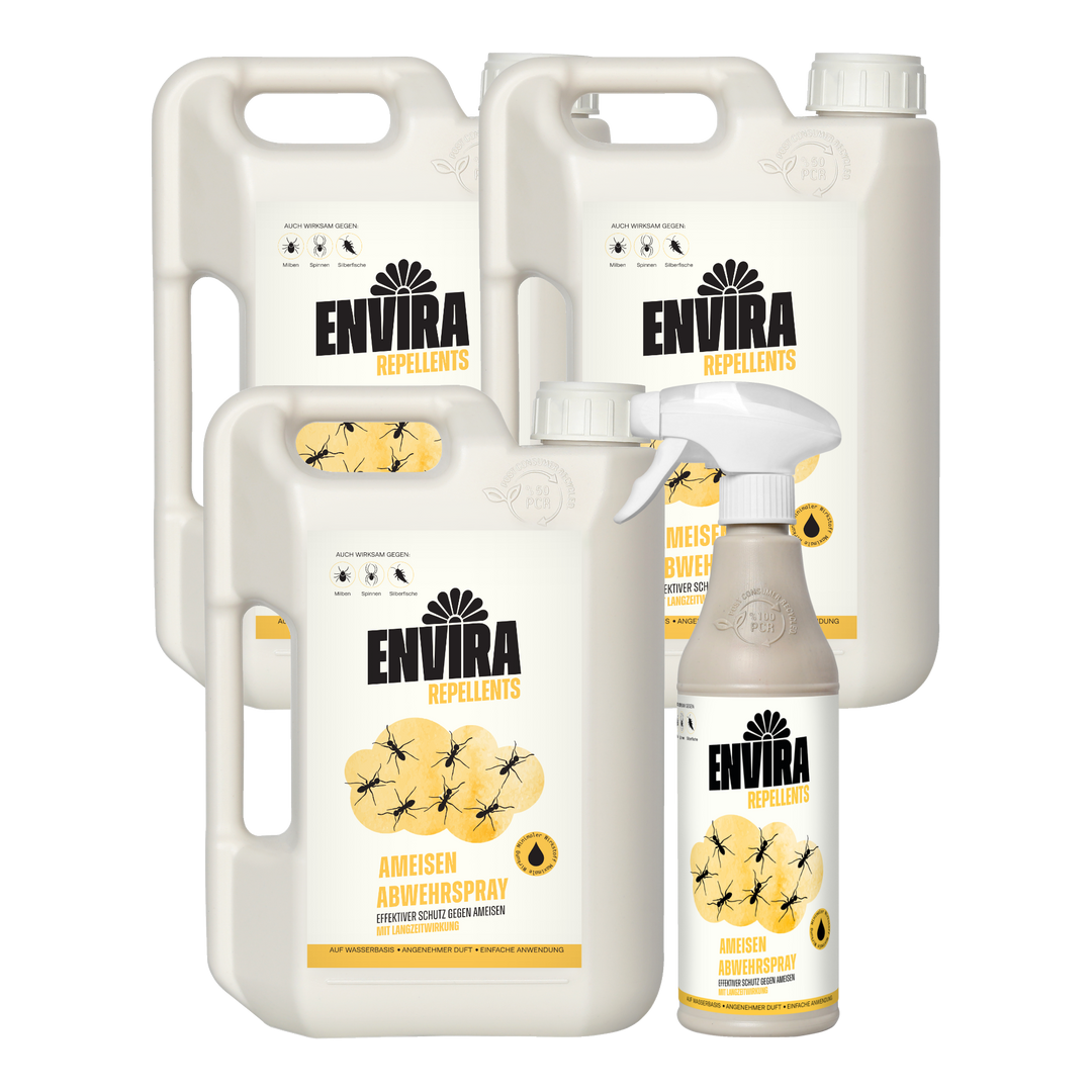 Envira Ameisenspray 500ml + 3 x 2L