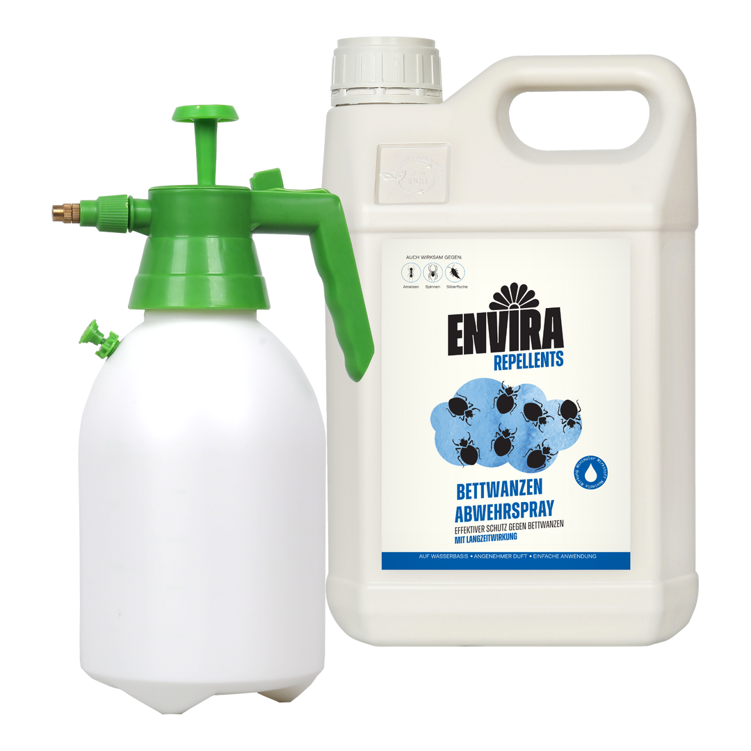 Envira Bettwanzen Abwehrspray 5L + 2L Drucksprüher