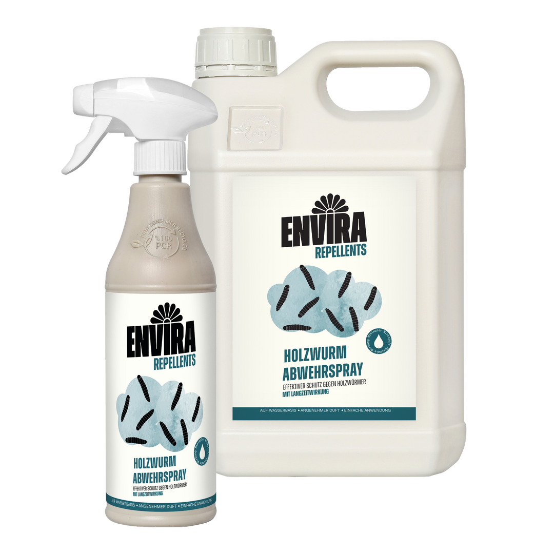 Envira Holzwurmspray 500ml + 5L