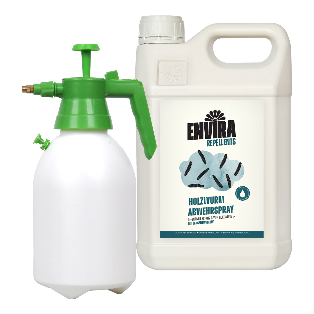 Envira Holzwurmspray 5L + 2L Drucksprüher