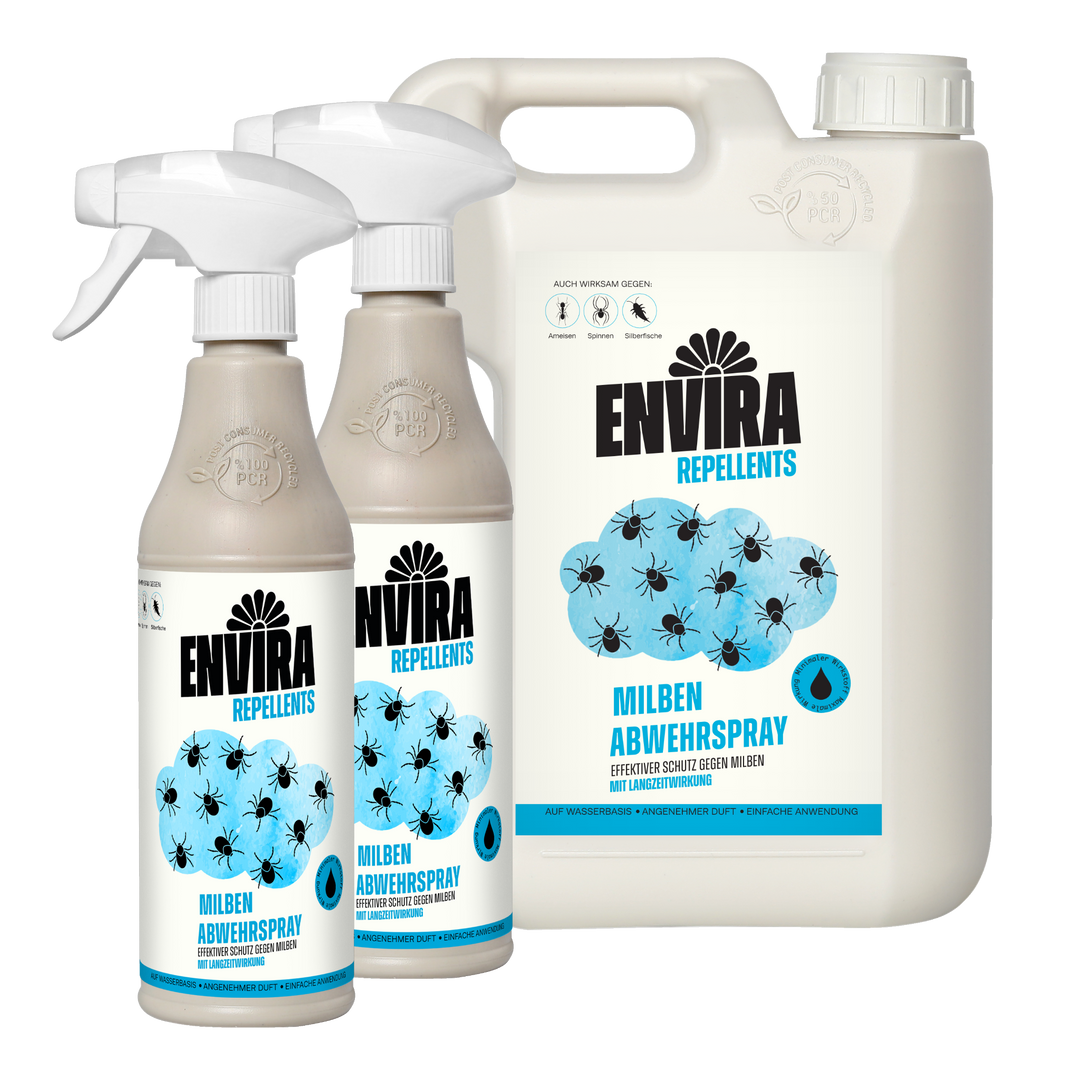 Envira Milbenspray 2 x 500ml + 2L