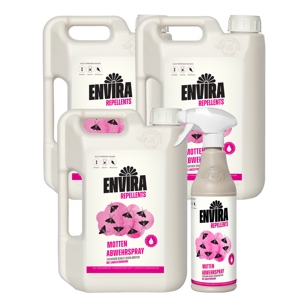 Envira Mottenspray 500ml + 3 x 2L