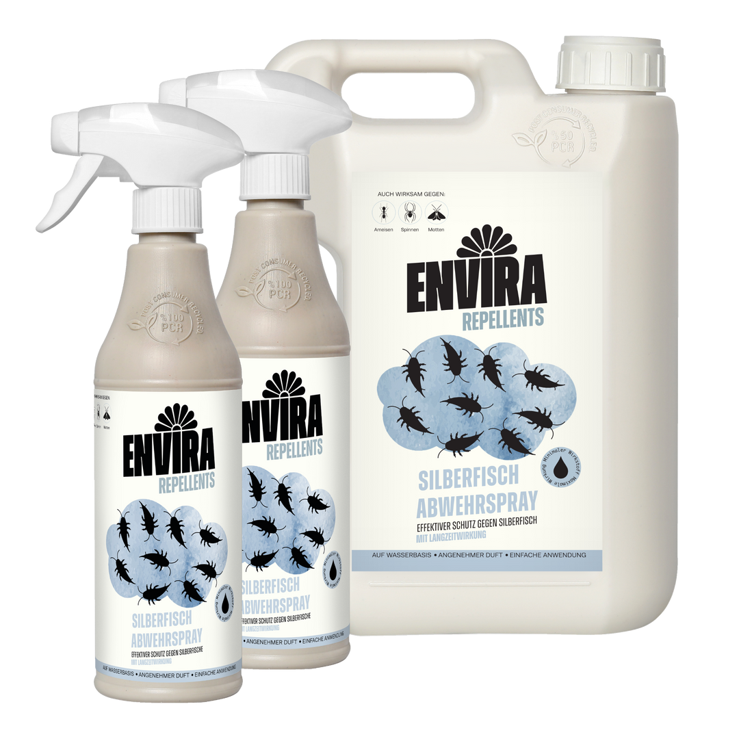 Envira Silberfischspray 2 x 500ml + 2L