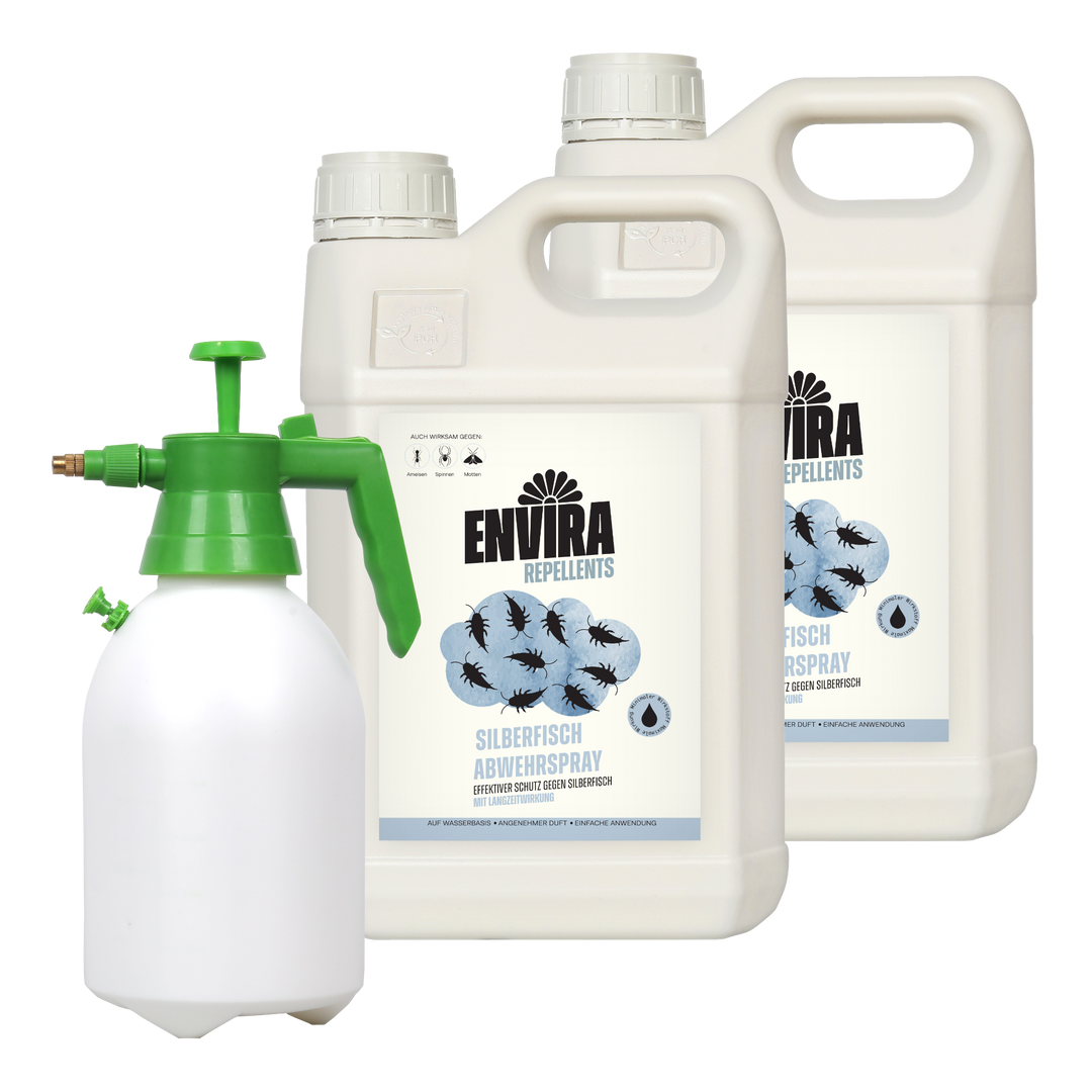 Envira Silberfischspray 2 x 5L + 2L Drucksprüher