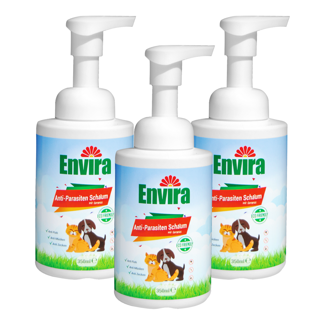 Envira Anti-Parasiten Schaum 3 x 350ml